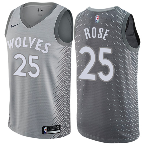 Derrick Rose, Minnesota Timberwolves - City Edition - Cliquez sur l'image pour la fermer
